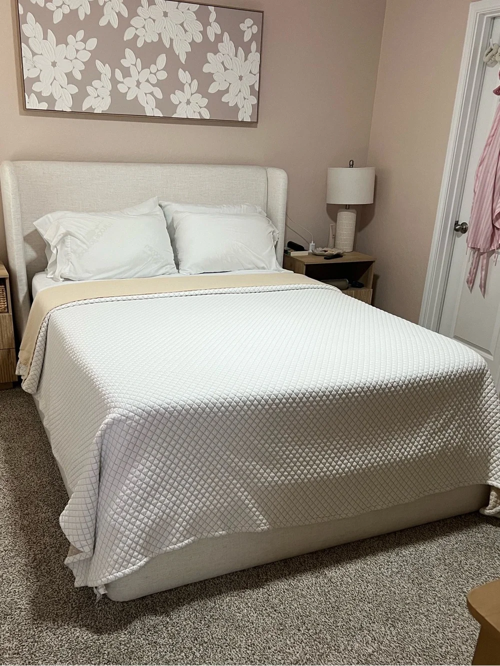 IKEA PRAKTVIAL Bedspread off-white
